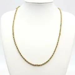 美品　クリスチャンディオール　チェーン　ゴールドネックレス