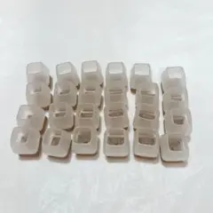 ❤️椅子脚カバー 24個入り シリコン 傷防止 防音 半透明 フェルトマット付き