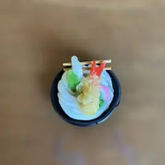天ぷらうどん ミニチュア マグネット 食品サンプル