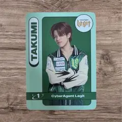 TAKUMI CyberAgent Legit トレカ