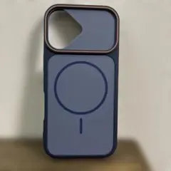 【新品】MagSafe対応 iPhone17ケース ネイビーのサムネイル