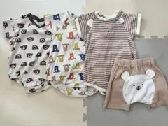 半袖ロンパース ショートパンツ まとめ売り 70のサムネイル