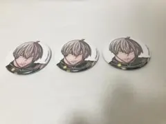 桃源暗鬼 C107 コミケ アフコミ 缶バッジ 皇后崎 迅　3個セット