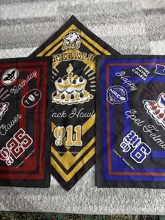 ディズニー　ツイステッド　ワンダーランド　ハンカチ3枚　ネコポス発送