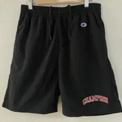 Champion ハーフパンツ オーバーサイズ XL 黒