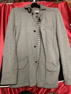 NAVY ジャケット　　サイズL シンプルに軽やかのサムネイル