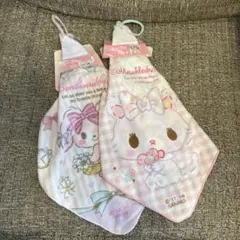 サンリオ ループ付タオル