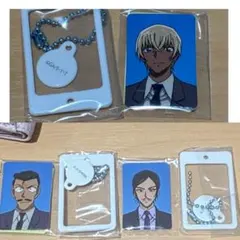 名探偵コナン 証明写真風 チャーム 諸伏 小五郎 降谷(安室) 3個セット