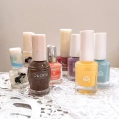 ネイルポリッシュ マニキュア 8本まとめ売り Ducato ディズニー＊。