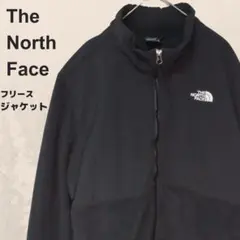 US規格 ノースフェイス　フリース　フルジップジャケットブラック 2XL相当