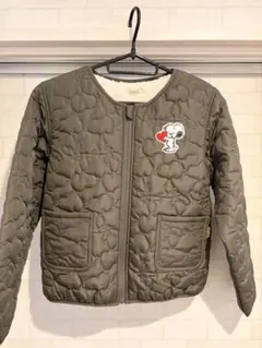 PEANUTS スヌーピー キルティングジャケット 140