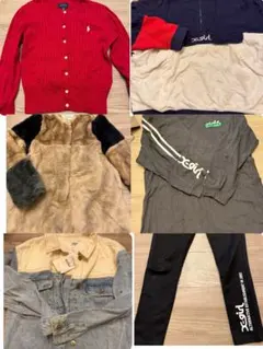 女の子　冬服　まとめ売り　140