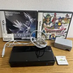 Nintendo 3DS 本体 黒色　充電器付き