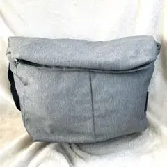 【美品✨】Cote&Ciel コートエシエル メッセンジャーバッグ グレーのサムネイル