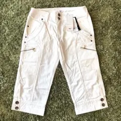 新品◇ミズノゴルフ　レディース　パンツ　白