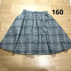 GLOBALWORK チェック柄スカート　XL