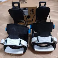 17cm〜19.5cm Flow Micron キッズXSビンディング ブラック