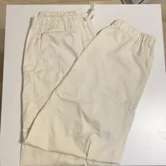 GU ワークパンツ アイボリー
