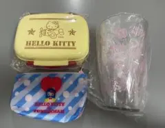 ハローキティ　弁当箱　タンブラー　ミニポーチ