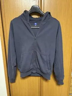 YZY GAP ネイビー フルジップ パーカー S