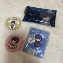 そらる缶バッジ3個とミニポーチセット
