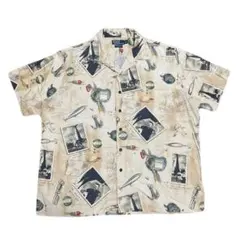 90s Ralph Lauren Shirt IMPORTED SILK 複葉機 - メルカリ