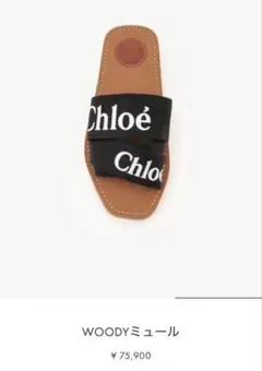 Chloe WOODY ミュール 38のサムネイル