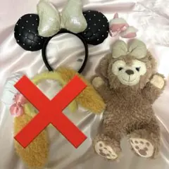 ディズニー カチューシャ ポシェット 4点セット - メルカリ