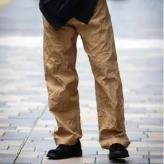 オーラリー WRINKLED WASHED FINX ツイルパンツ 4のサムネイル
