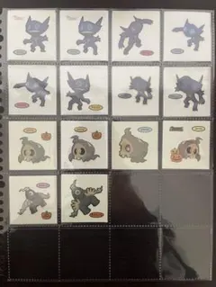 ポケモン デコキャラシール 14枚セット ヤミラミ ヨマワル サマヨール