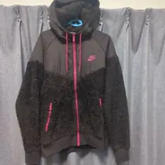Nike XL(身幅60cm) フリースボアジャケット ブラウン・ピンク