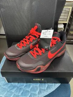 Nike Kobe 10 "Bright Crimson" 新品未使用のサムネイル
