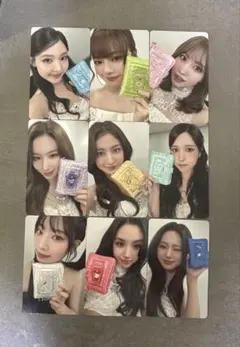 TWICE 9周年 FC限定 フォトカードケース トレカなし コンプセット TWICE 9周年 FC限定 フォトカードケース トレカなし コンプセット