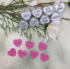 【新品未使用】ハートin文字　カッティングダイ