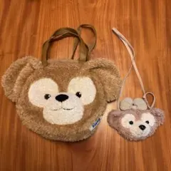 ディズニー　ダッフィーフェイスバックとシェリーメイポシェット