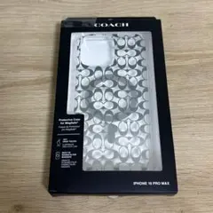 COACH iPhone 16 Pro Max ケース コーチ シグネチャー