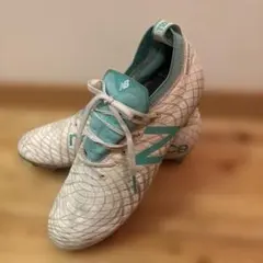 New Balance Furon サッカーシューズ ホワイト/ターコイズ