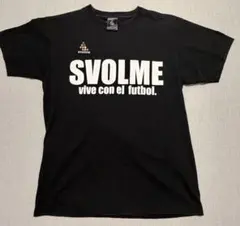 SVOLME 半袖Tシャツ 黒。バックプリント有　サイズМのサムネイル