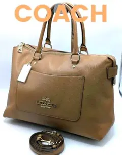 COACH クーパー キャリーオール 2WAYショルダーバッグ スエード COACH クーパー キャリーオール 2WAYショルダーバッグ スエード - メルカリ