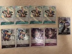 ロロノア・ゾロ まとめ売り デッキパーツセット ワンピースカード