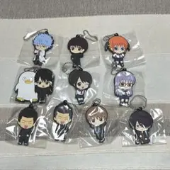 銀魂　銀八先生　ラバーストラップ　10点セット