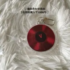 【テテ】LP レコード アクリルキーホルダー BTS V