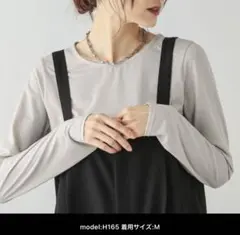も*こ様 GLOBAL WORK Beauteeラメプルオーバー アイボリー M