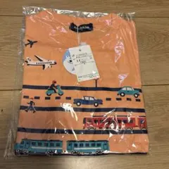 kladskap 乗り物柄 Tシャツ オレンジのサムネイル