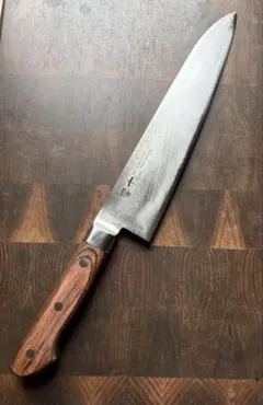 正広作 ローズウッド 牛刀 270mm 包丁 炭素鋼 全鋼 洋包丁 本職 - メルカリ