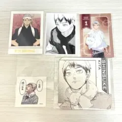 北信介 ハイキュー アートコースター クロニクル スクエアステッカー ぱしゃこれ