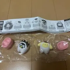 サンリオキャラクターズ　みんなでなっちゃお！-歯- バッドばつ丸＆ポムポムプリン