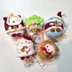 すみっコぐらし てのりぐるみ クリスマスコレクション　全5種