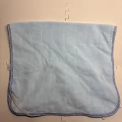 子ども用寝具カバー 水色 チェック