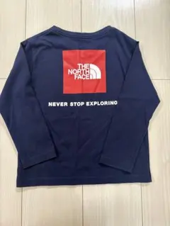 お値下げ！THE NORTH FACE 長袖Tシャツ 110 ネイビー